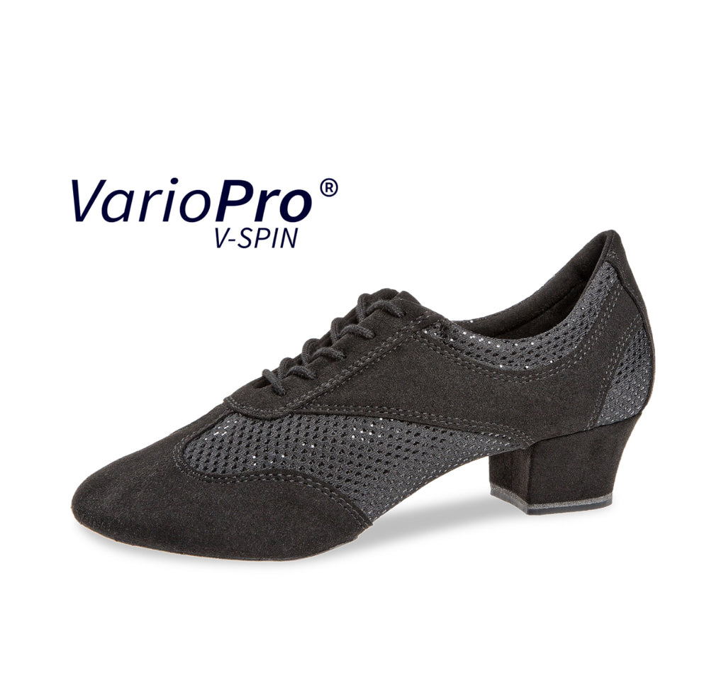 Vario Pro Leipzig Trainerschuhe schwarz glitzer